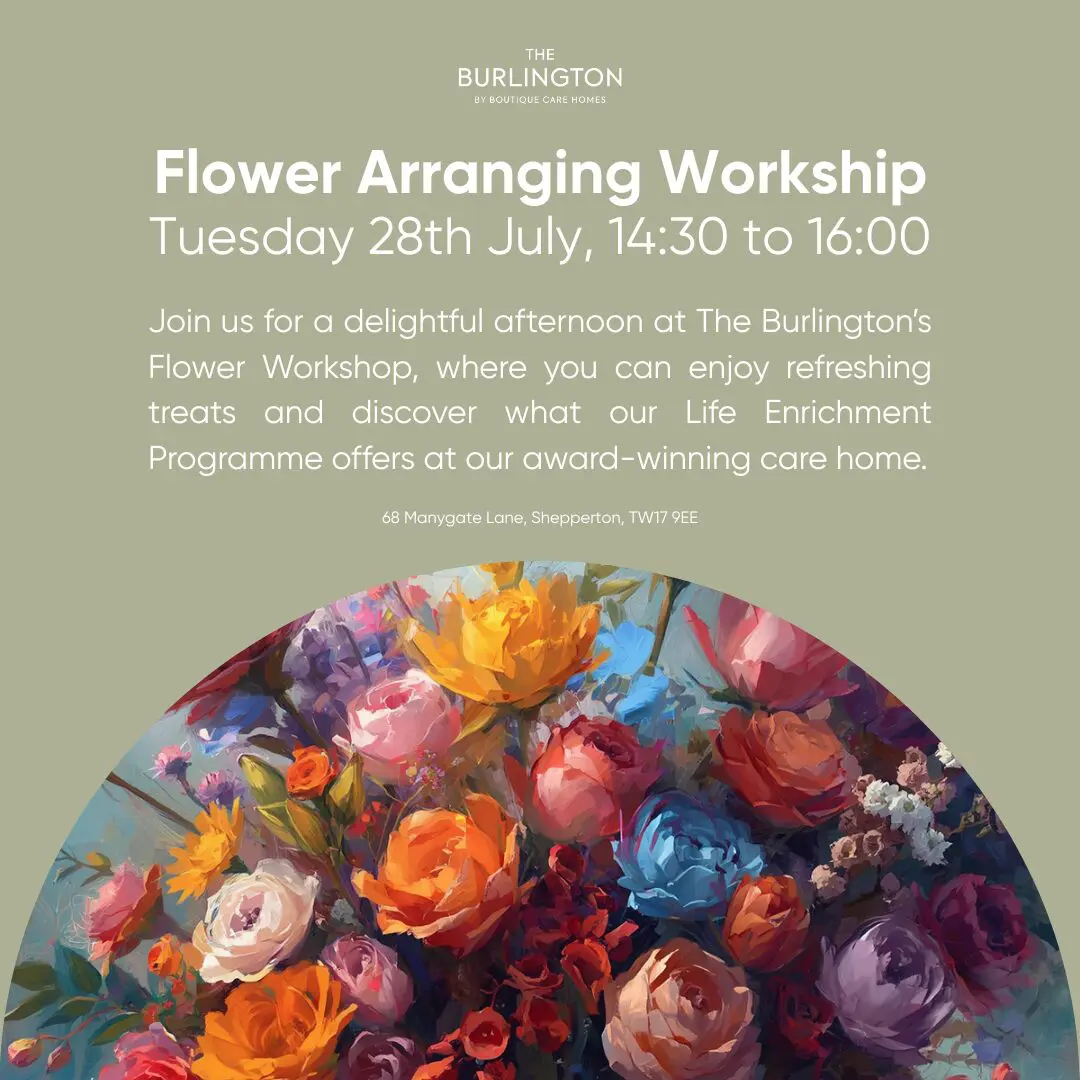 You’re Invited: Flower Arranging Workshop at The Burlington