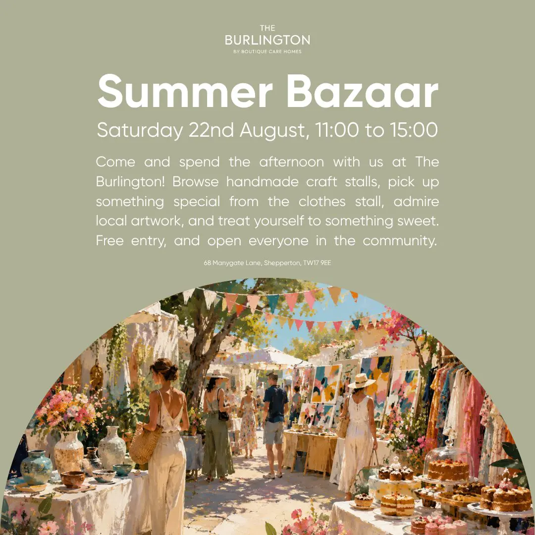 You’re Invited: Summer Bazaar at The Burlington
