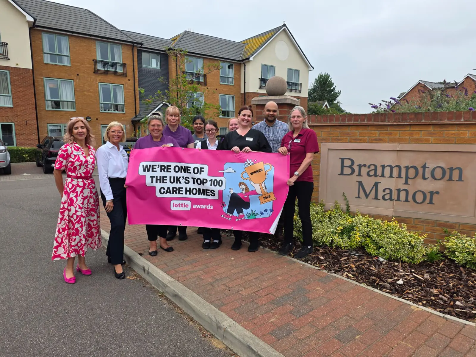 Brampton Manor named Top 100 UK Care Home at Lottie Awards 2026