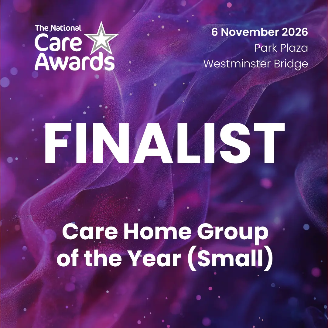 Boutique Care Homes Named Care Group of the Year Finalist for 4th Year