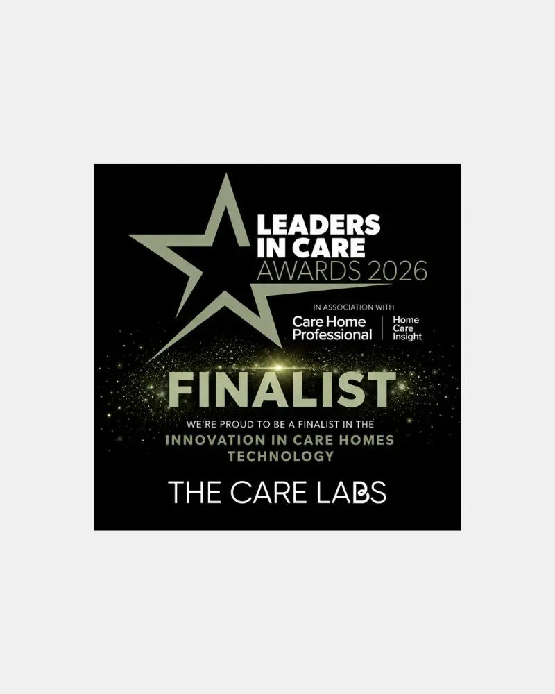 Innovation in Care Homes Technology, Leaders in Care Awards 2026