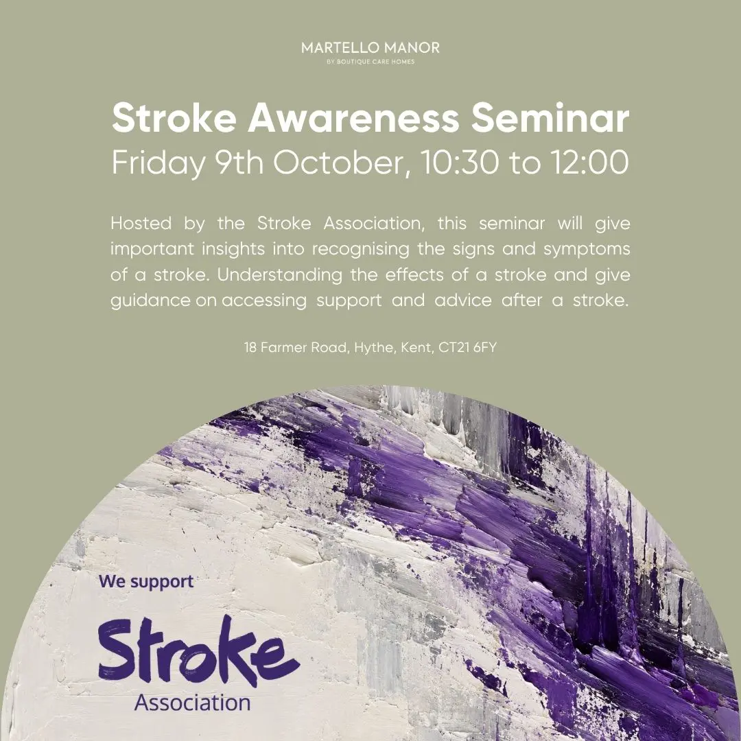 Martello Manor Hosts a Stroke Awareness Seminar