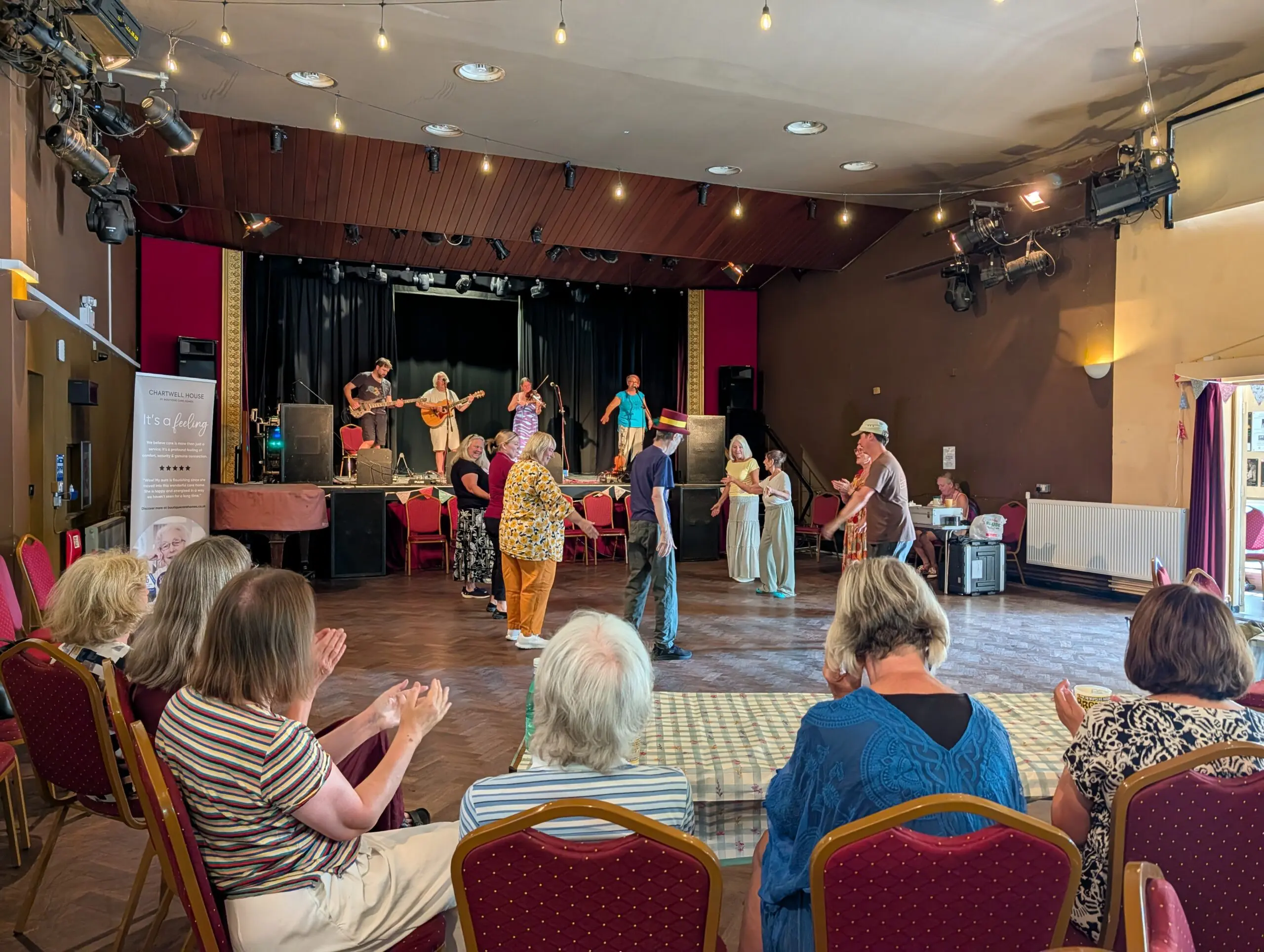 Dementia Friendly Folk Concert Reunites Teacher and Pupil