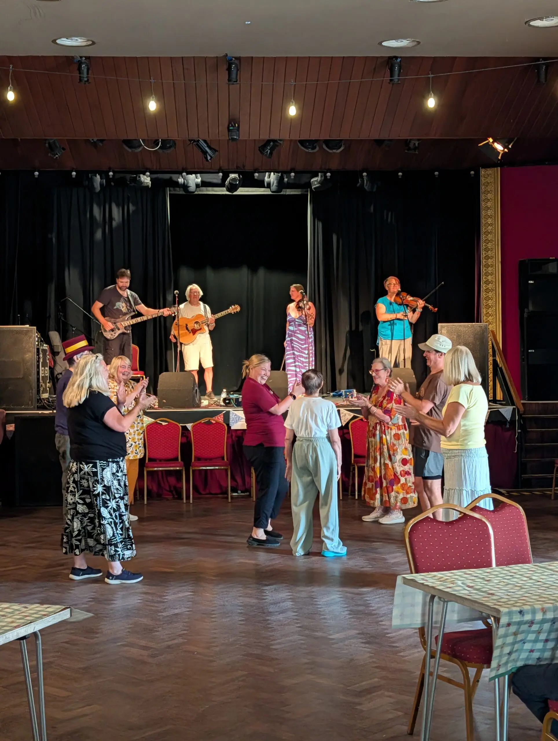 Dementia Friendly Folk Concert Reunites Teacher and Pupil gallery item #3