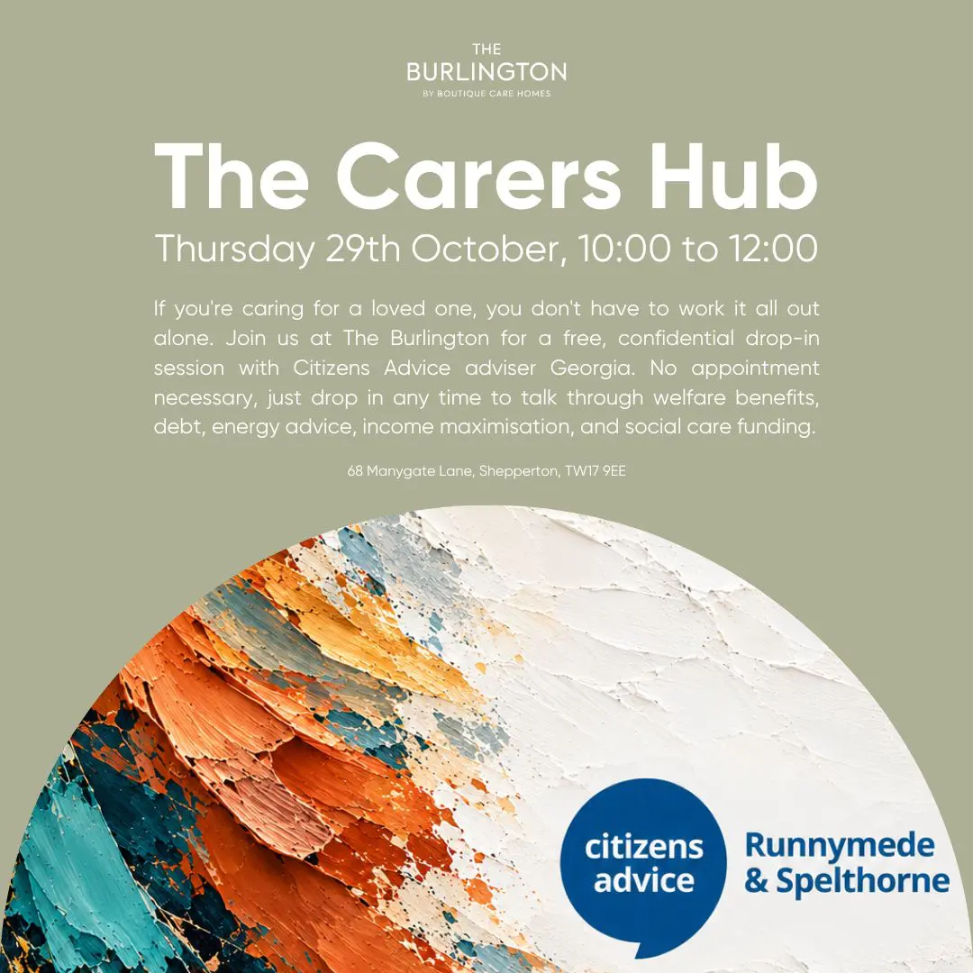 The Carers Hub: Citizens Advice Drop In at The Burlington