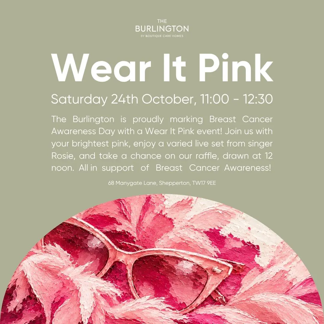 The Burlington Wears It Pink for Breast Cancer Now