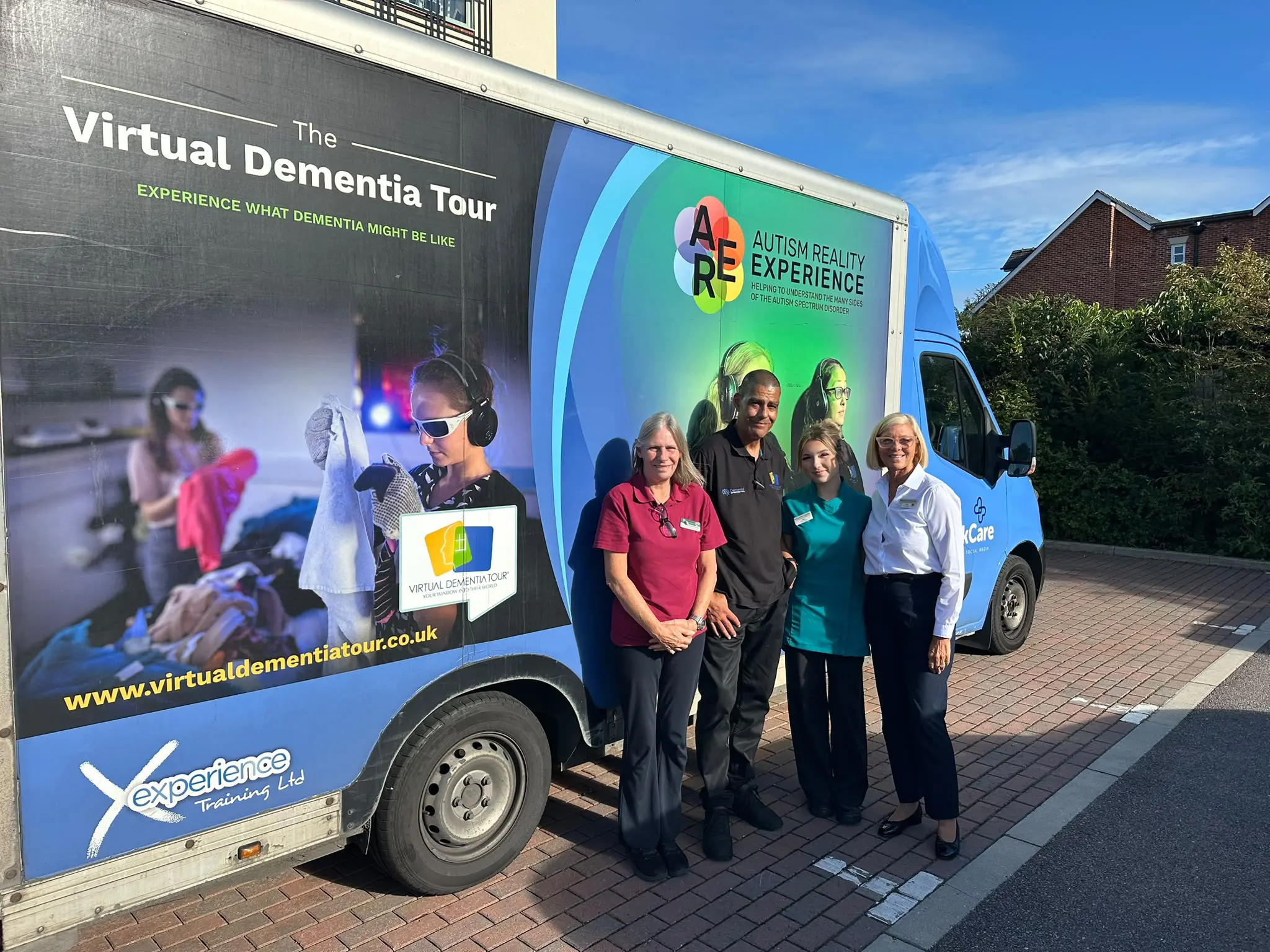 Brampton Manor Hosts Dementia Experience Bus
