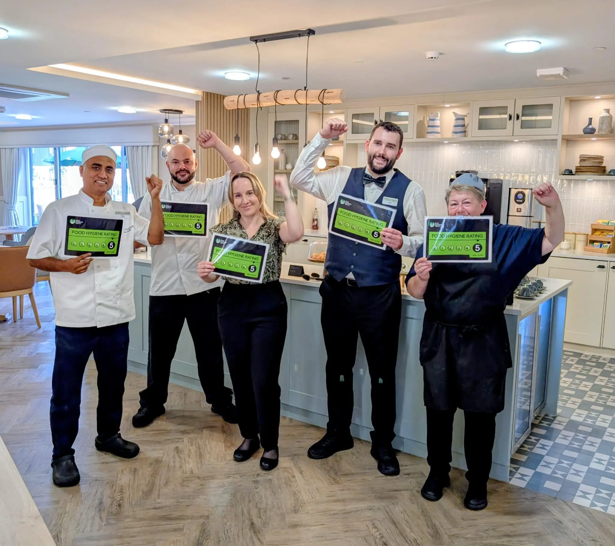 Martello Manor Awarded 5-Star Food Hygiene Rating