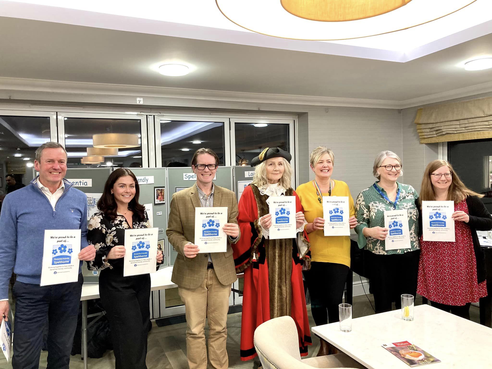 The Burlington Hosts Launch of Dementia Friendly Spelthorne