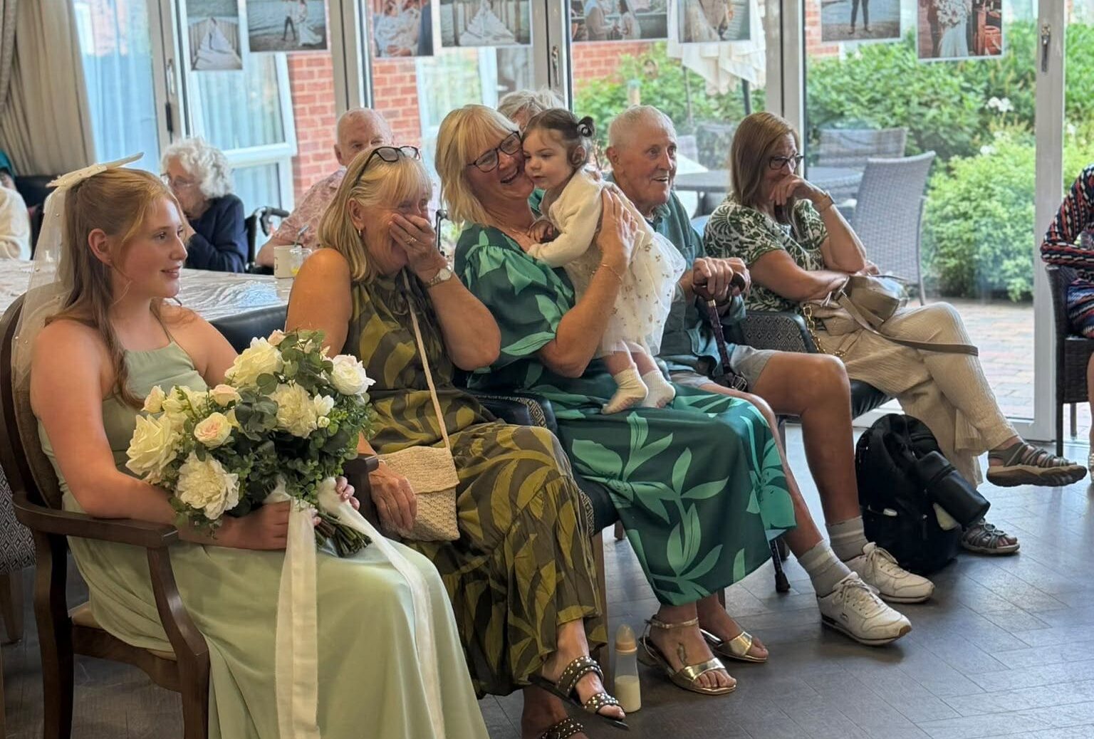Chartwell House Residents Give Bride the Confetti She Missed gallery item #3